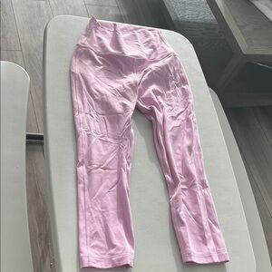Lululemon Athletica Light Pink Leggings